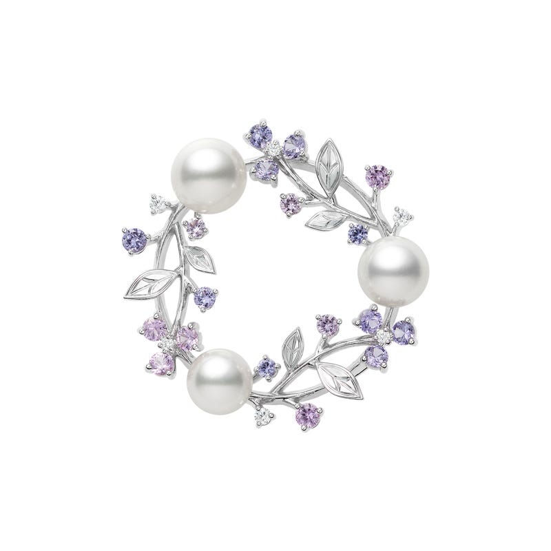 ブローチ PB-24BU ジュエリー｜MIKIMOTO - ミキモト