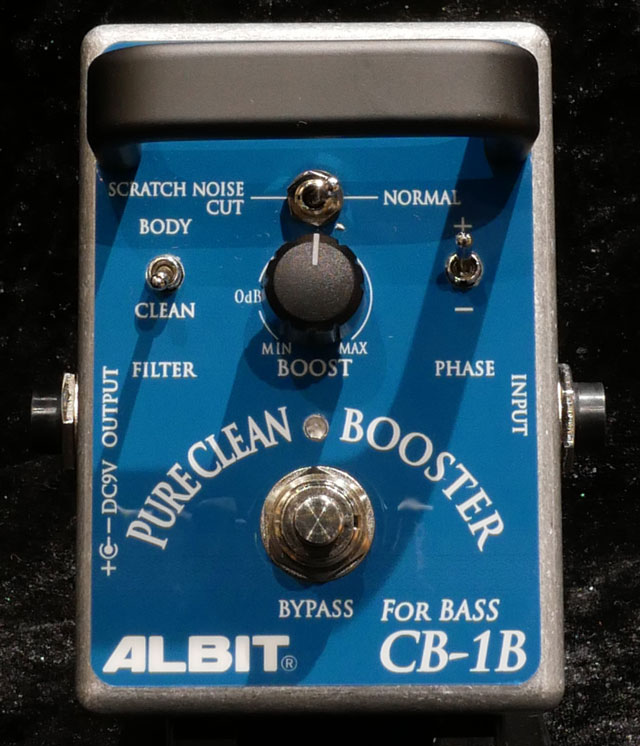 PURE CLEAN BOOSTER FOR BASS / CB-1B: エフェクター｜三木楽器公式