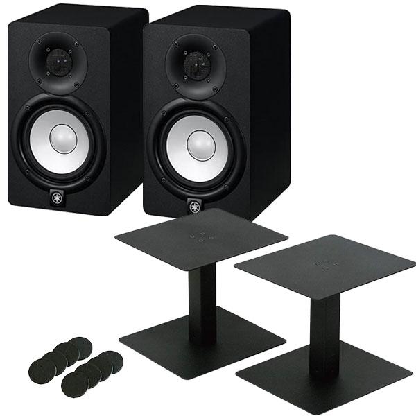 YAMAHA モニタースピーカー HS5（ペア）+ スタンド MO-SPS セット: PA