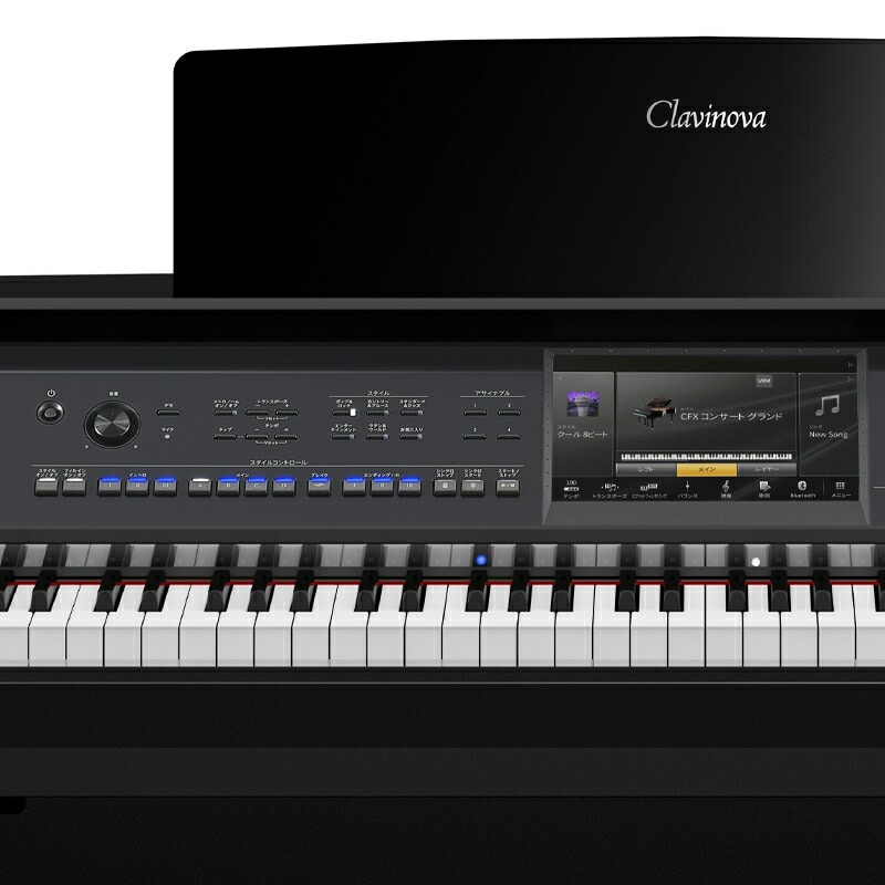 YAMAHA CVP-909PE 黒鏡面艶出し クラビノーバ 電子ピアノ ヘッドフォン