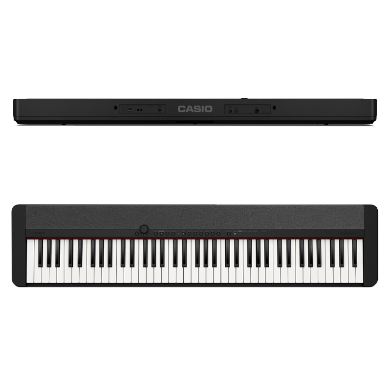 CASIO (カシオ) CT-S1-76BK キーボード ブラック カシオ 76鍵盤 黒