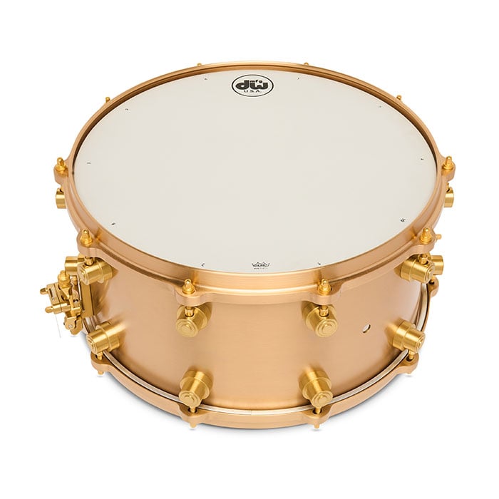 DRVZ0714STZ Limited MFG Snare Drum True Cast Bronze and Hardware