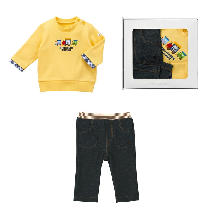 WEB限定】ギフト トレーナーセット【BOX付き】 – ミキハウス