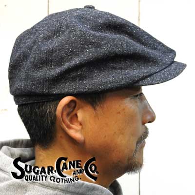 SUGAR CANE(シュガーケーン)ヘリンボーン・キャスケット/sc01945