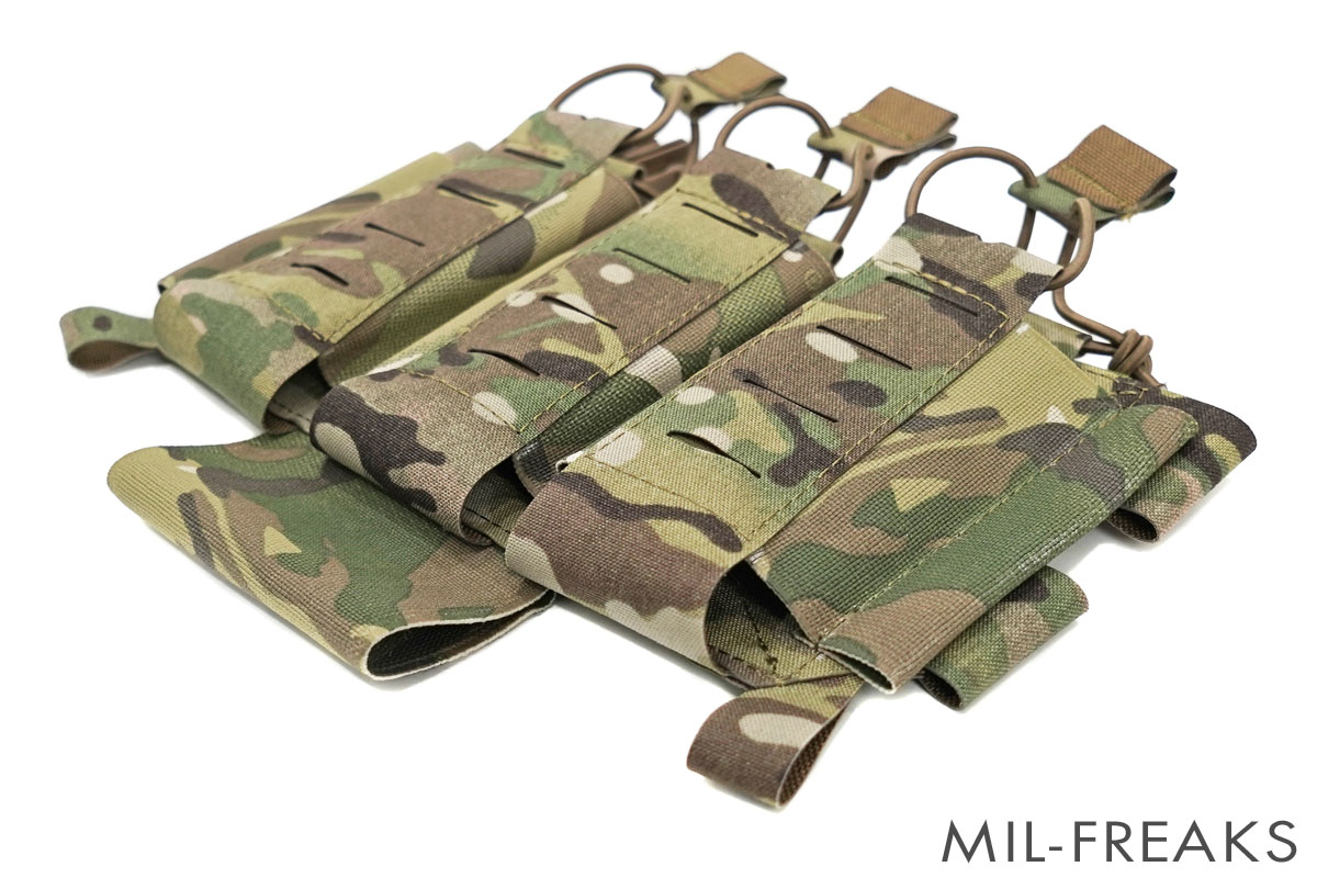 TMC SHAWタイプ Elastic 556 プラカード マガジンポーチ マルチカム