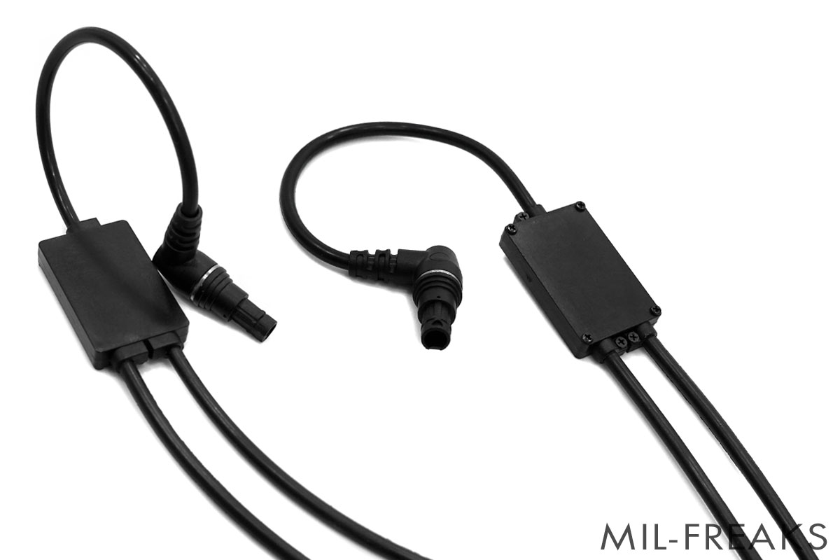 FMA PVS-31 NVG (BNVD) ナイトビジョン ダミー バッテリーケーブル L字