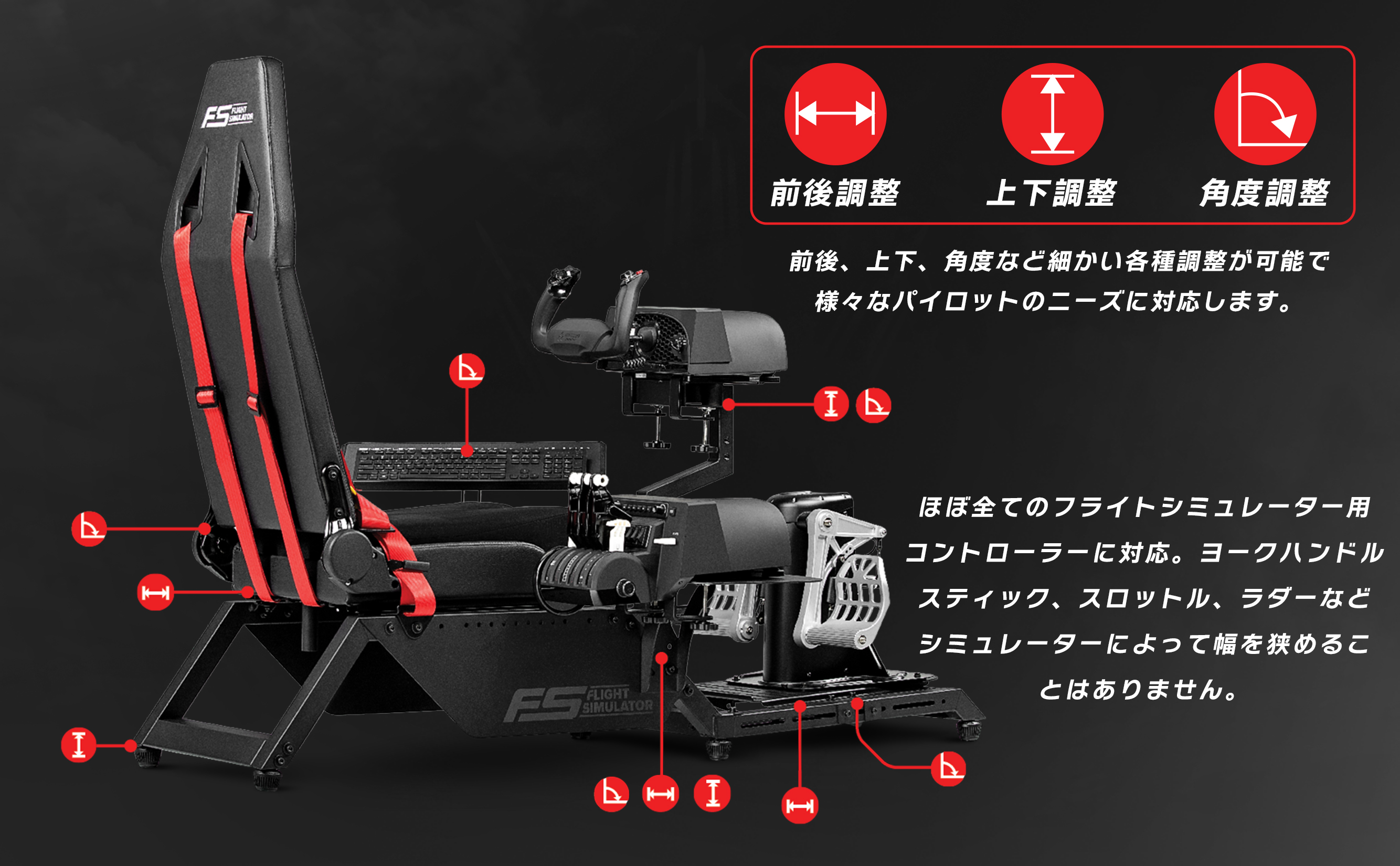 Next Level Racing FLIGHT SIMULATOR – 株式会社マイルストーン