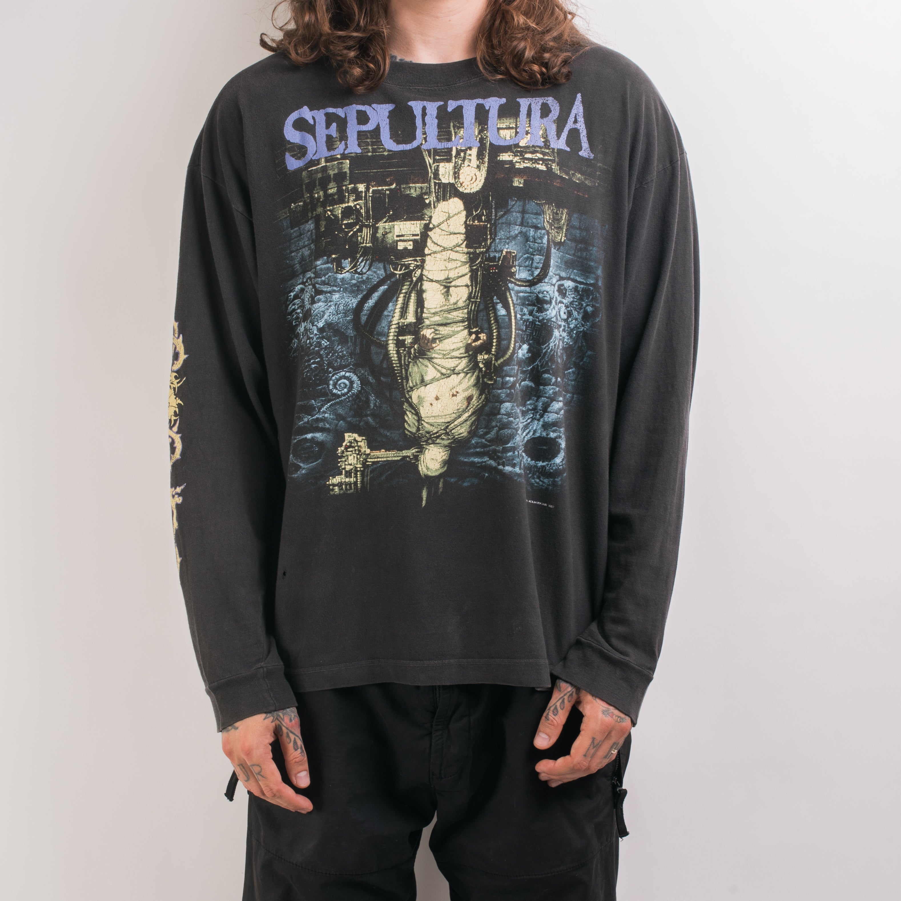Vintage 1993 Sepultura Chaos AD Tour Longsleeve – Mills Vintage USA