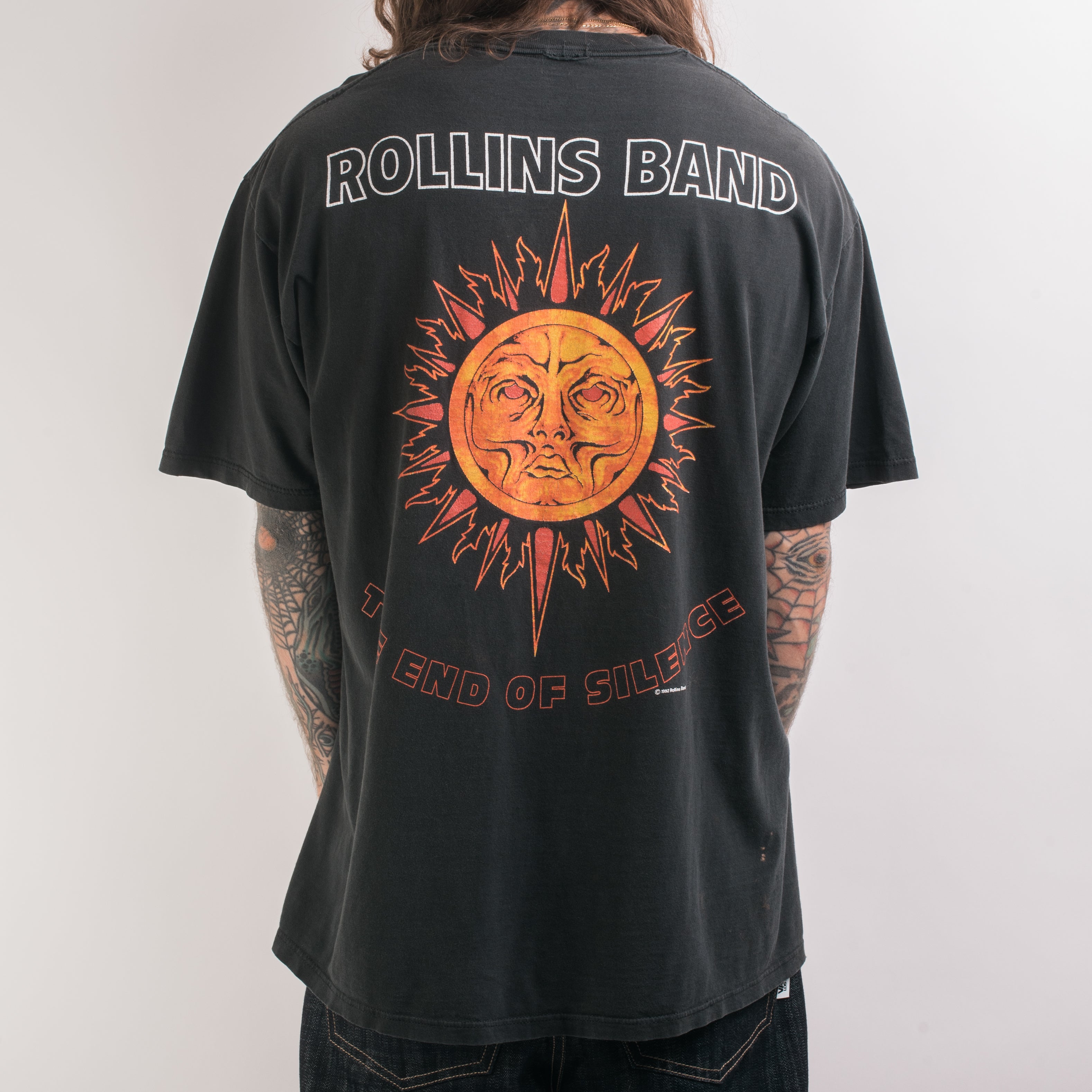 Vintage 1992 Rollins Band Silence Sucks T-Shirt – Mills Vintage USA