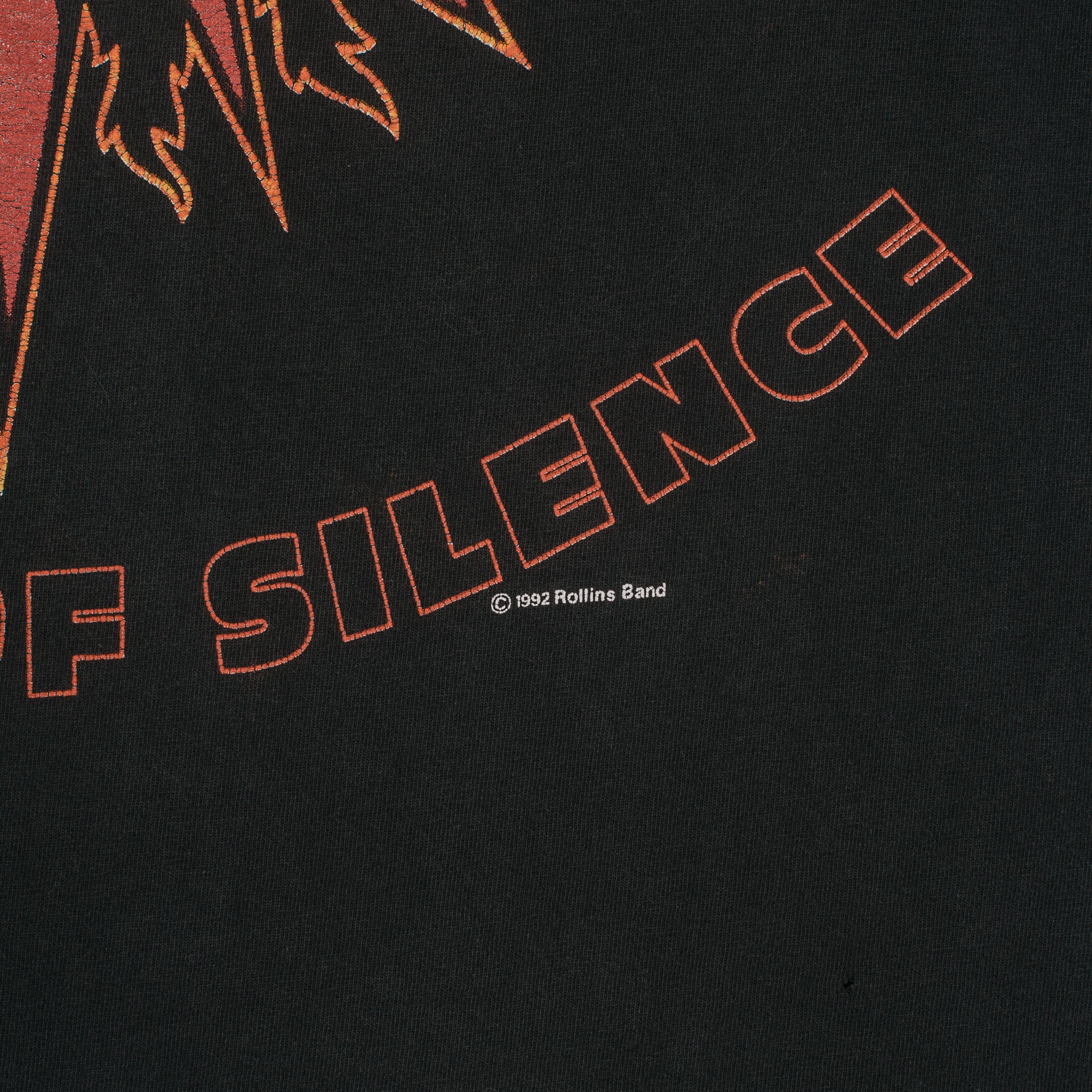 Vintage 1992 Rollins Band Silence Sucks T-Shirt – Mills Vintage USA