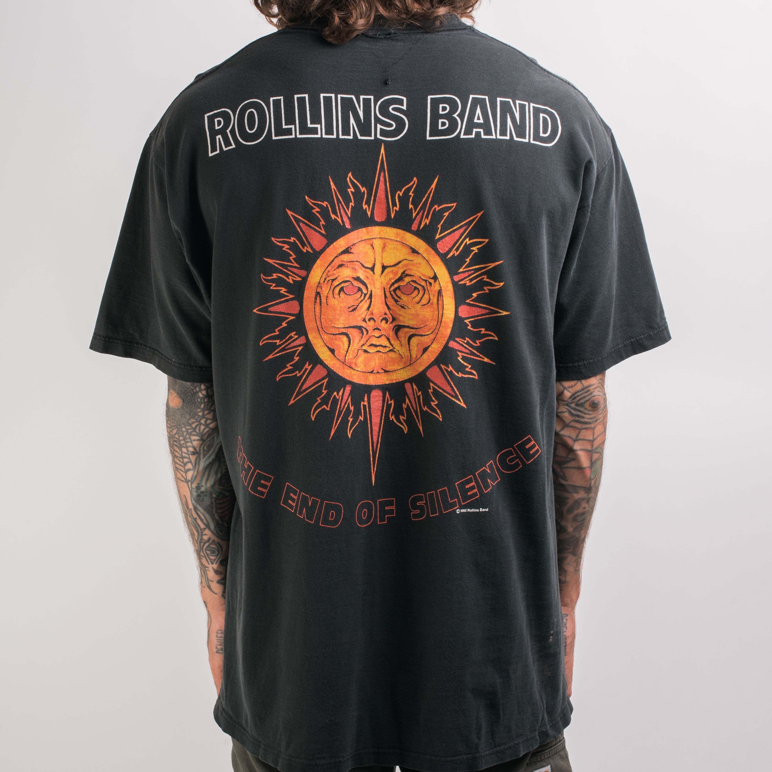 Vintage 1992 Rollins Band Silence Sucks T-Shirt – Mills Vintage USA