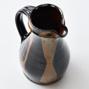 小鹿田焼 坂本浩二窯 八寸ピッチャー 流し ｜ みんげい おくむら