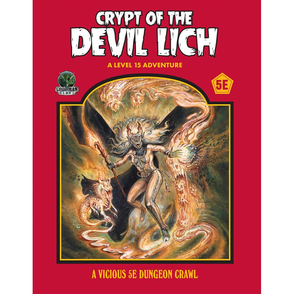 Crypt of the Devil Lich (D&D 5E Compatible) (Softcover) | Books