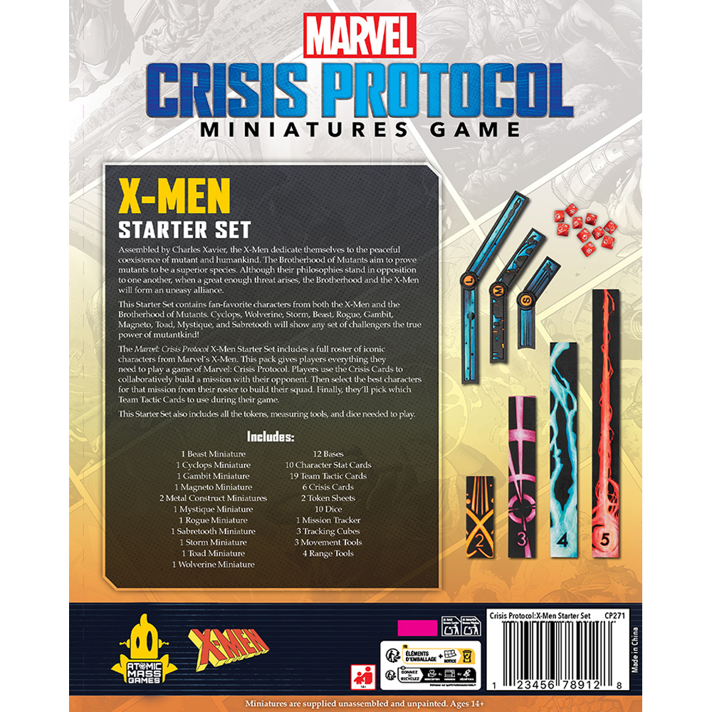 Marvel Crisis Protocol: X-Men Starter Set | Tabletop Miniatures