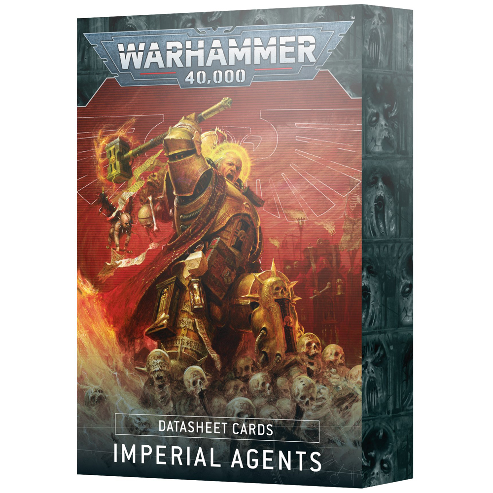 Warhammer 40K: Datasheet Cards - Imperial Agents | Tabletop