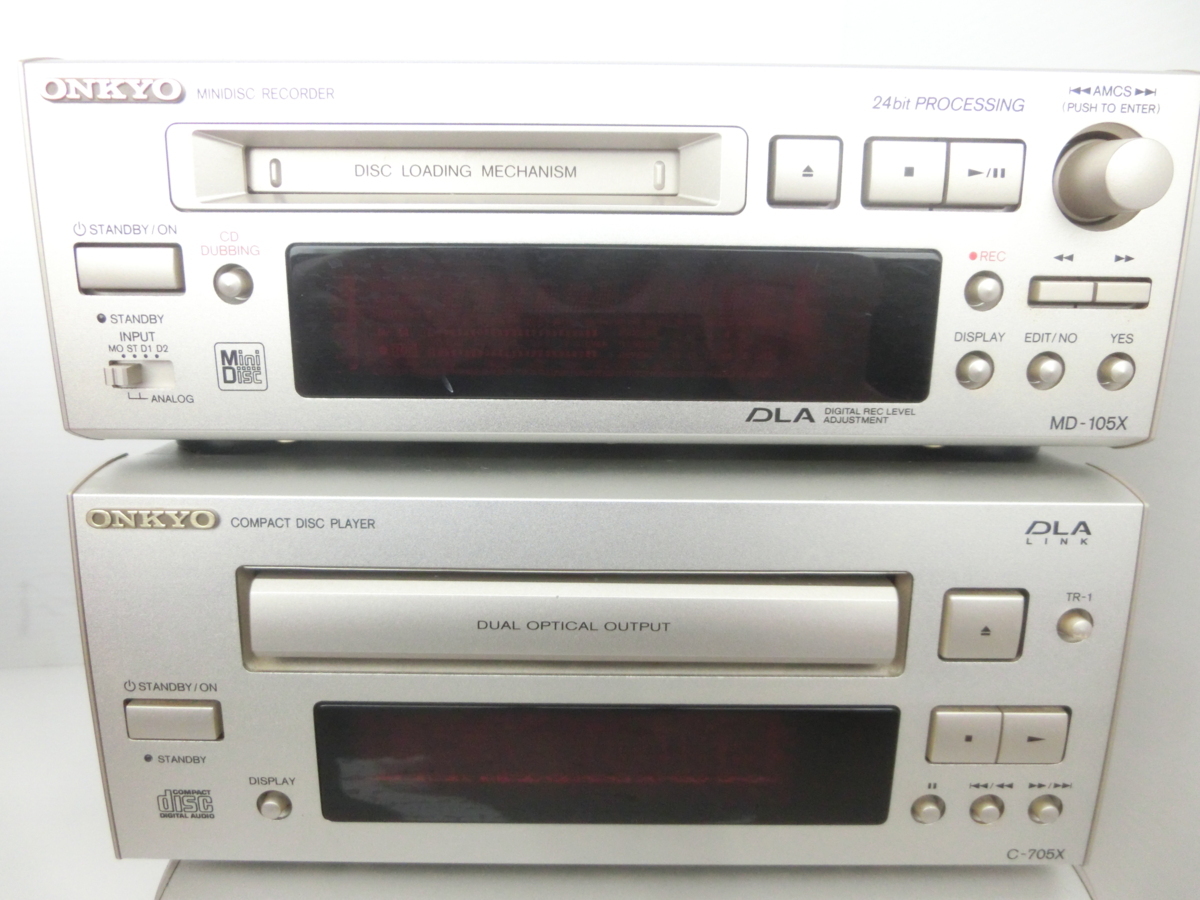 Onkyo MD-105X [MiniDisc Wiki]