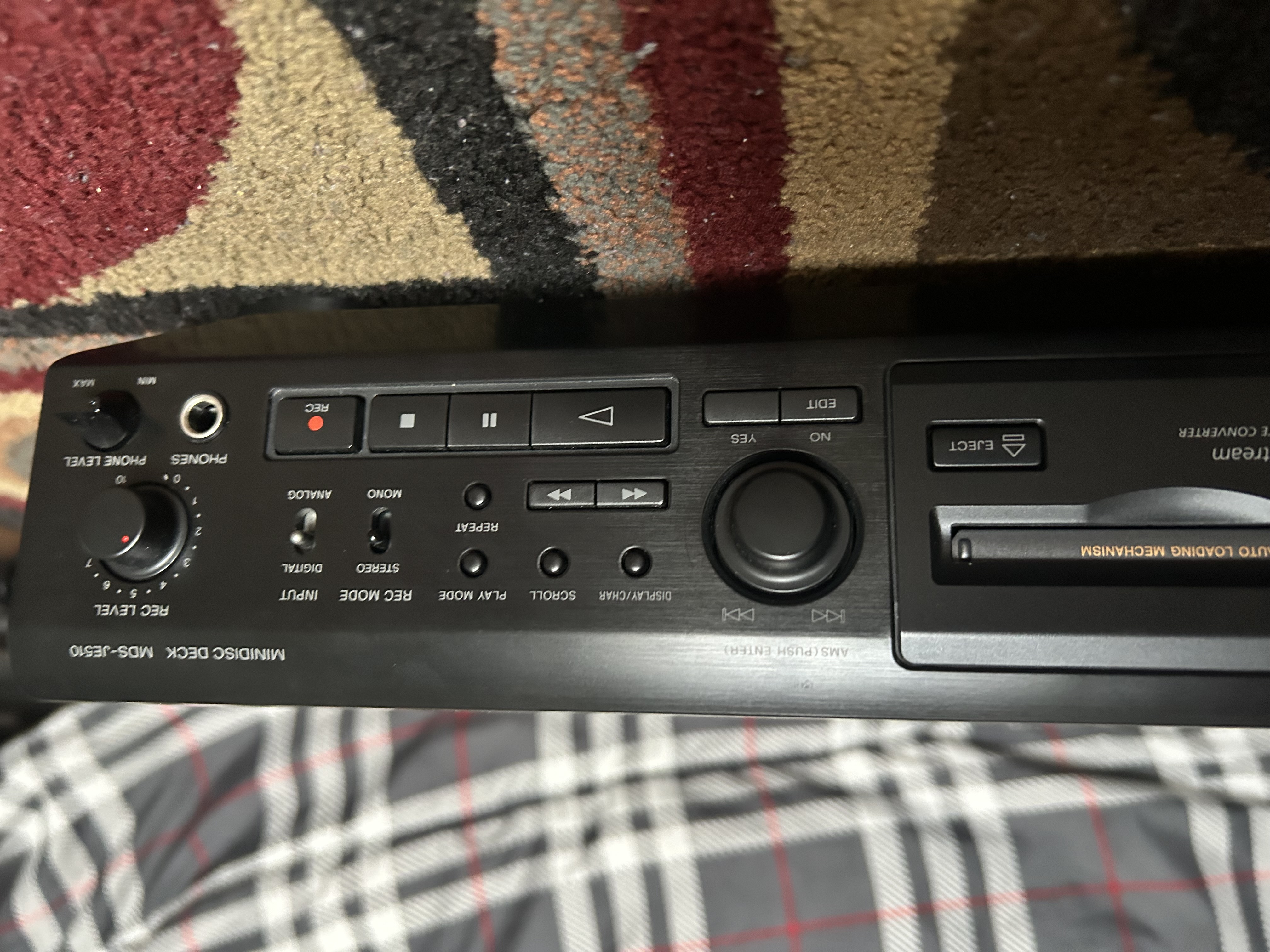 Sony MDS-JE510 [MiniDisc Wiki]