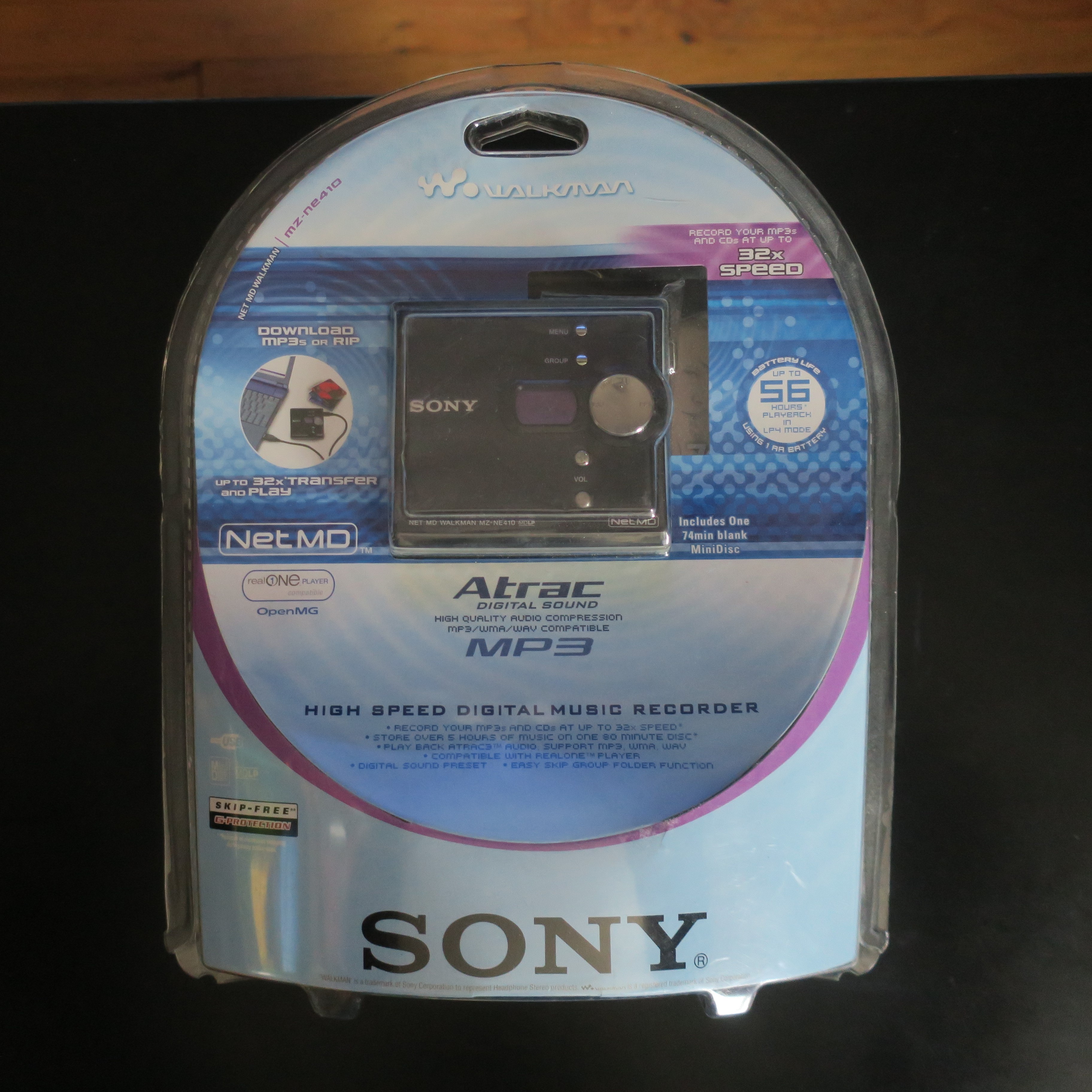 Sony MZ-NE410 [MiniDisc Wiki]