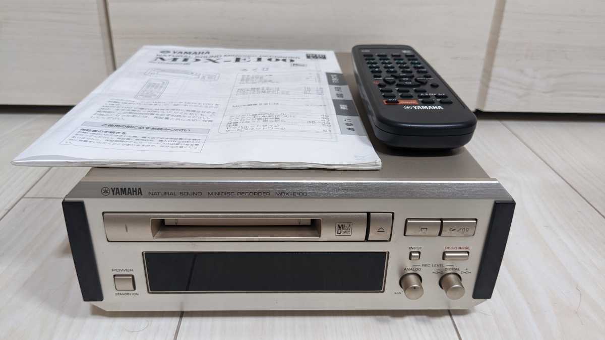 Yamaha MDX-E100 [MiniDisc Wiki]