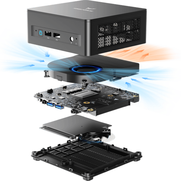 Minisforum UM760 SlimミニPC｜AMD Ryzen™ 5 7640HS