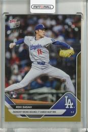 ミントモール / MINT 池袋店 / 2025 Topps Now Roki Sasaki #137 Gold