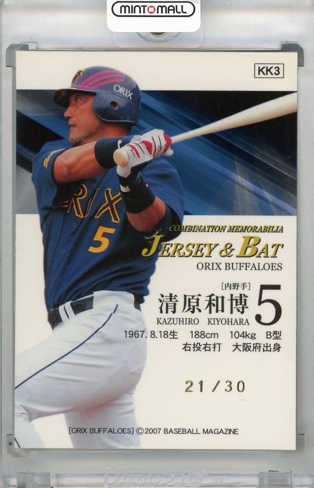 筋肉番付清原和博ジャージーカード