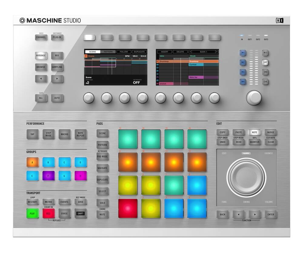 Native Instruments MASCHINE STUDIO 好評発売中！これ1台で最新ダンス