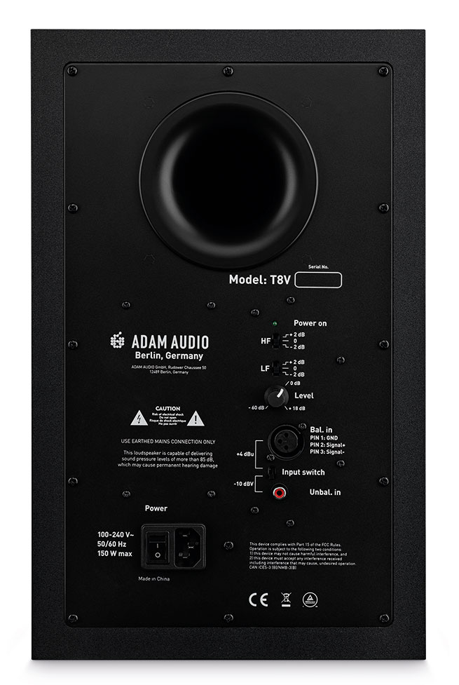 ADAM Audioがニアフィールドモニターの新製品T8Vを発売！ | Rock oN