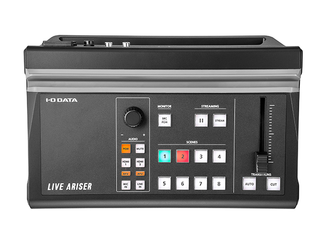 IO DATAが4Kパススルー対応iPad連動型ストリーミングBOX 「LIVE ARISER