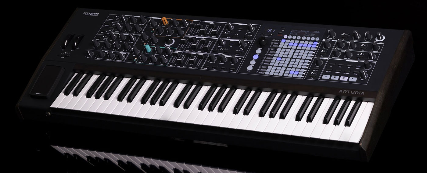 ARTURIAから数量限定のカラーバリエーションモデル『PolyBrute Noir