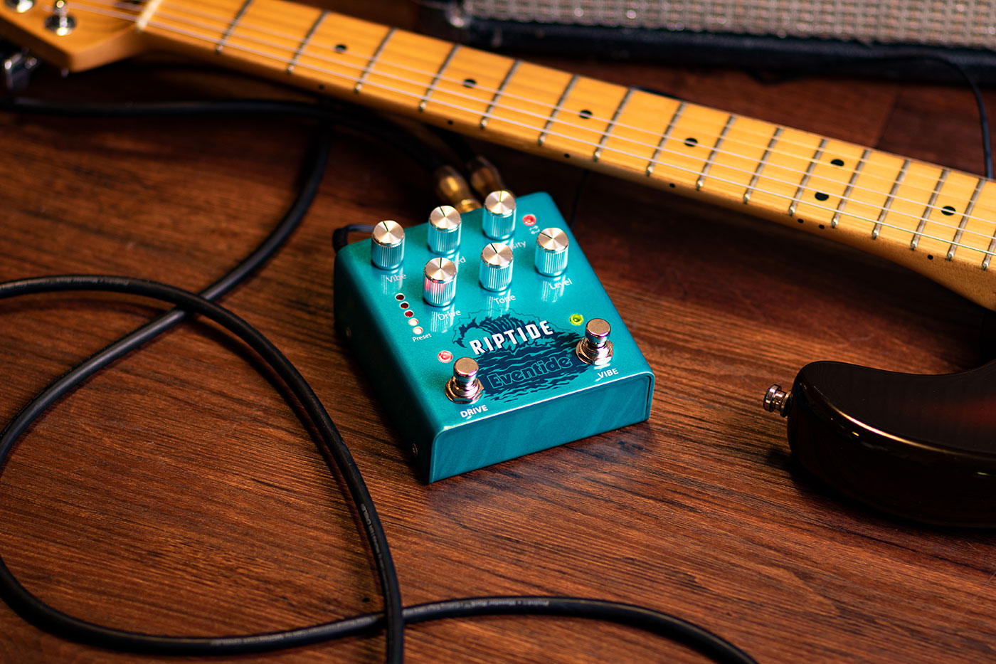 Eventideが、StompBoxシリーズ新製品「Riptide」を発売！2つの音色を