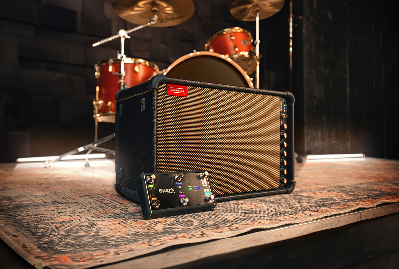 Positive Gridが6スイッチ・ワイヤレス・フットスイッチ「Spark