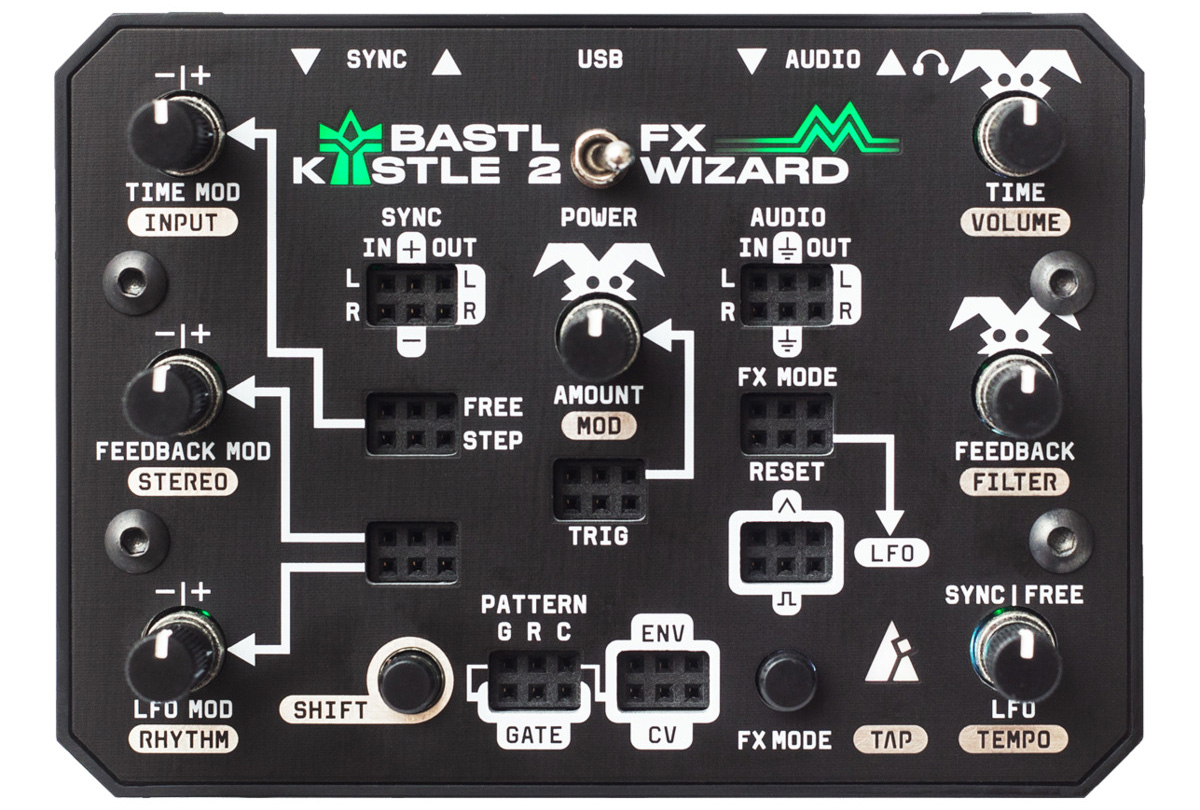 Bastl InstrumentsからKASTLE 2 FX WIZARD発売！パッチング可能な