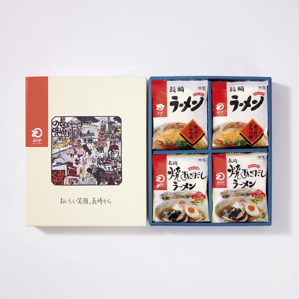 長崎ラーメンギフトセット|長崎ちゃんぽん・皿うどんのみろくや