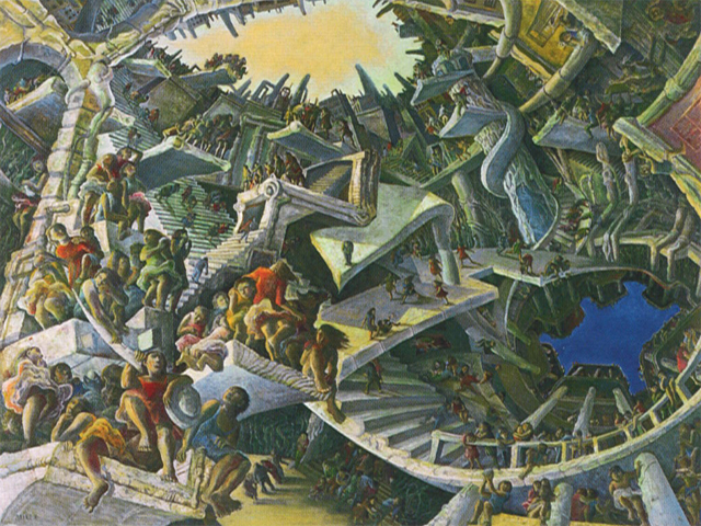 遠藤彰子展 / 魂の旅 巨大画に広がる一大叙事詩｜msb! 武蔵野美術大学