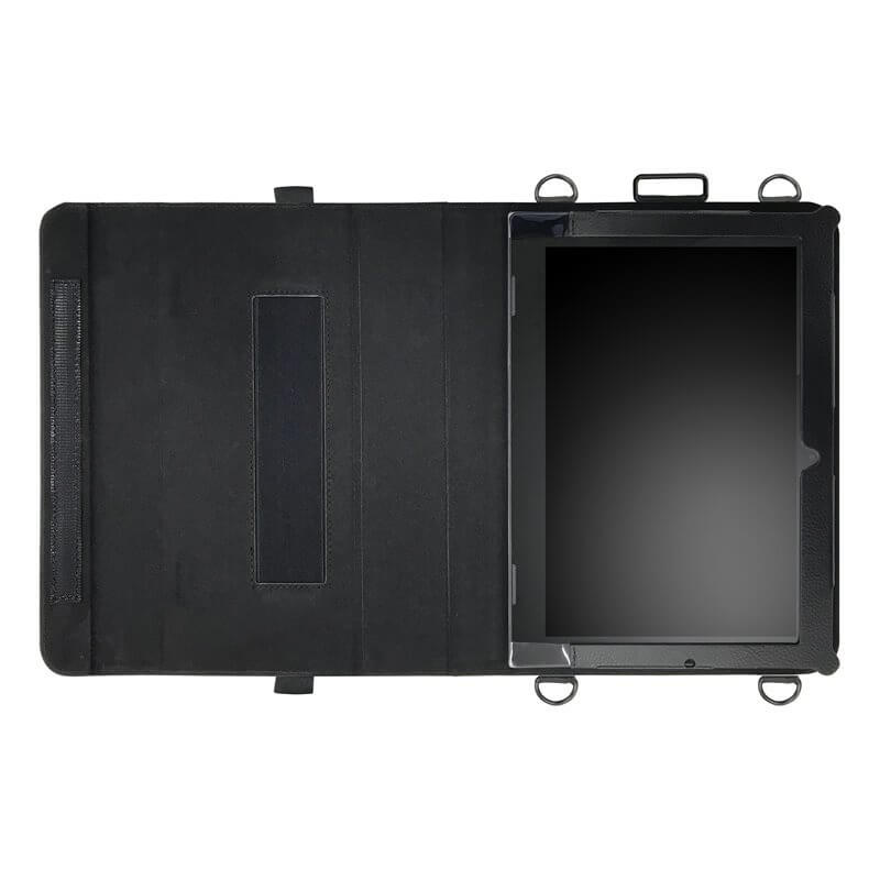 Lenovo Ideapad D330 首掛け合成皮革ケース ブラック｜スマホ