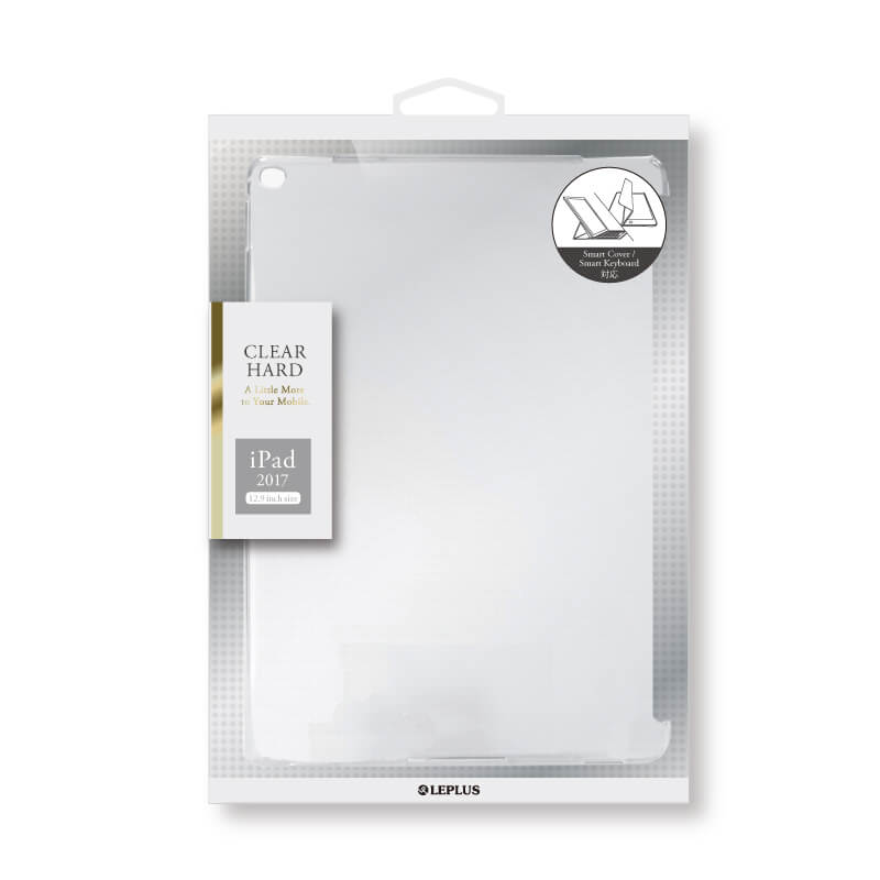 iPad Pro 12.9inch/iPad Pro ハードケース 「CLEAR HARD」 ハーフ