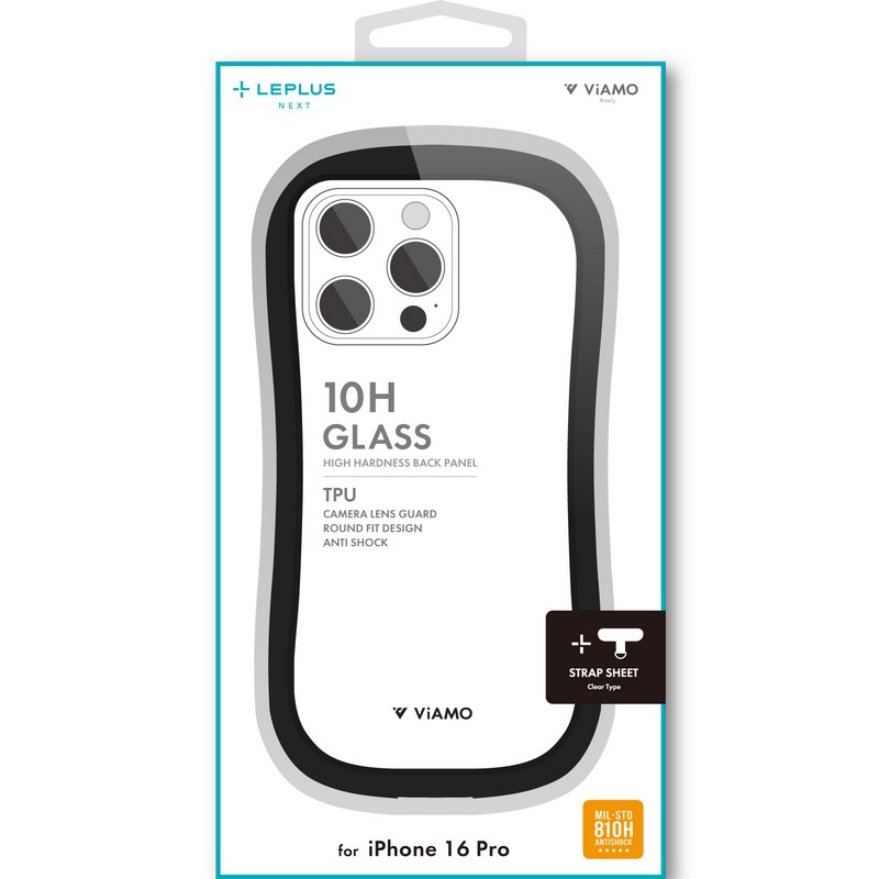 iPhone 16 Pro 耐傷・耐衝撃ハイブリッドケース 「ViAMO freely