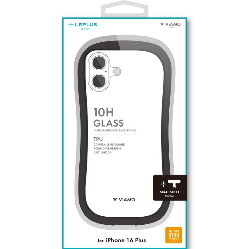 iPhone 16 Plus 耐傷・耐衝撃ハイブリッドケース 「ViAMO freely