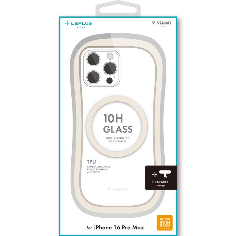 iPhone 16 Pro Max 高速充電対応・耐傷・耐衝撃ハイブリッドケース