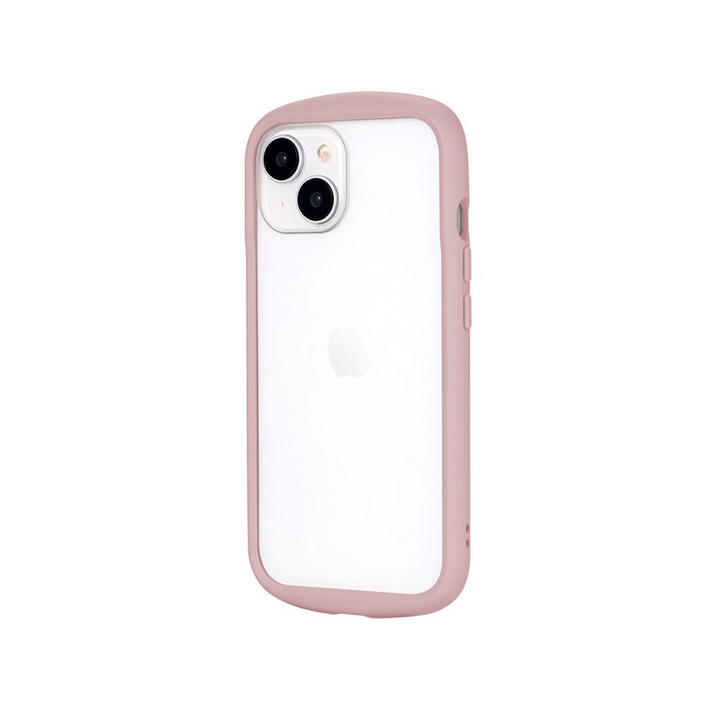 iPhone 15/iPhone 14 耐衝撃ハイブリッドケース 「Cleary」 スモーク