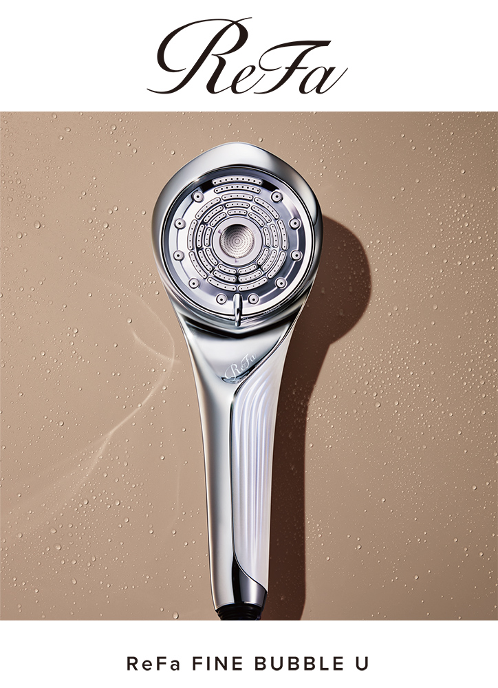 水と泡の力だけで、素肌はもっと、すこやかに美しく「ReFa FINE BUBBLE