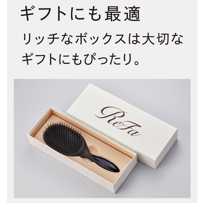 根元から力強く輝く髪へ。「ReFa PADDLE PREMIUM（リファパドル