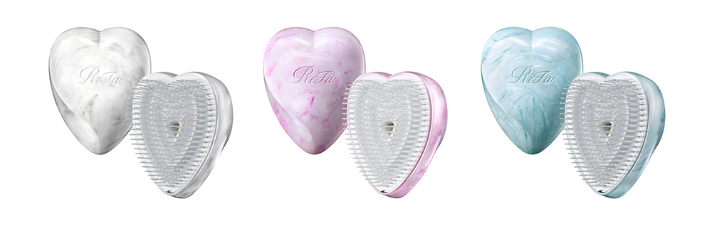 ReFa HEART BRUSH(リファハートブラシ)」から新カラー登場「マーブル