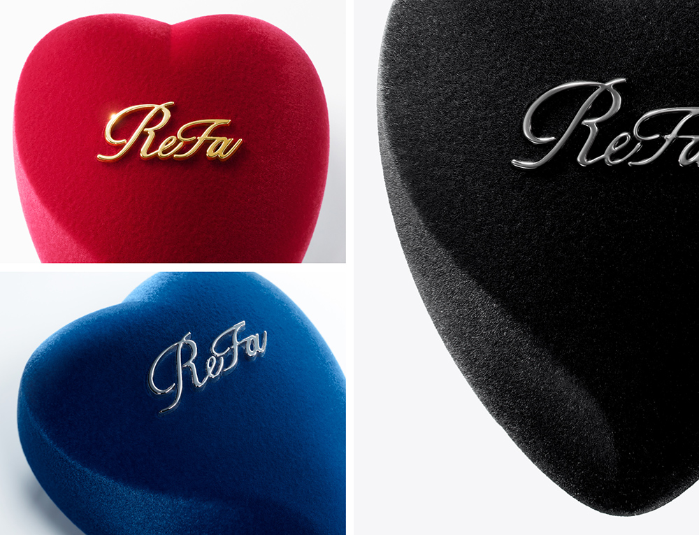 天然毛でみがく。梳かすたび気品あふれるツヤメイクブラシ。「ReFa