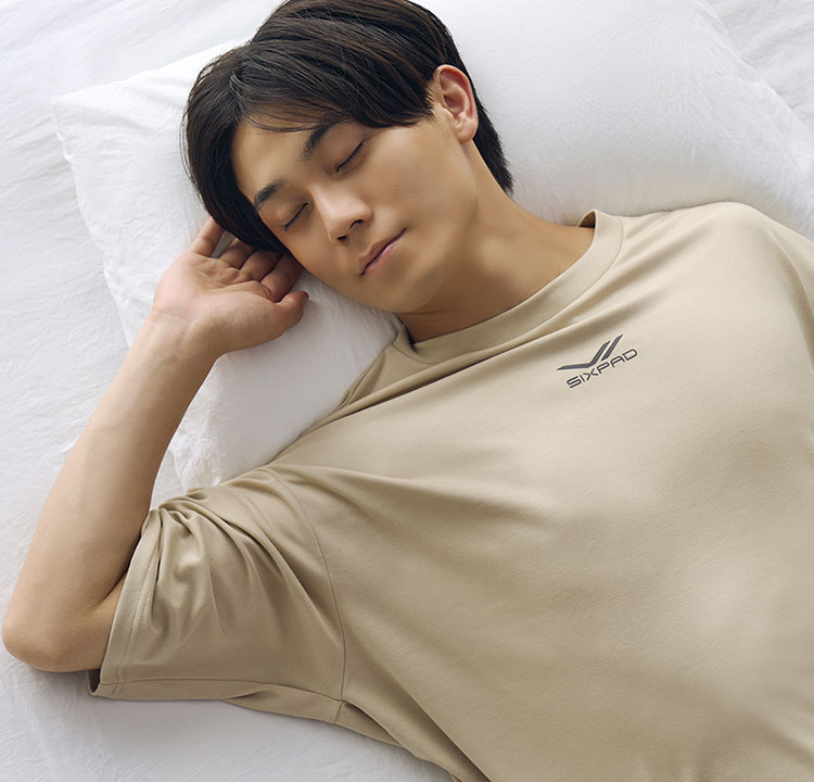 一般医療機器】シックスパッド リカバリーウェア スリープトップ(半袖