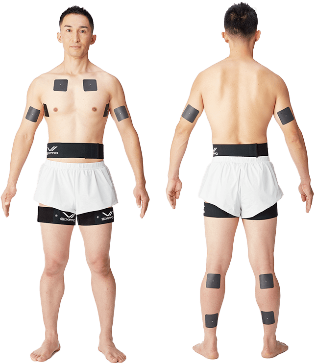 シックスパッド メディカルプロ(Medical Pro） EMSで筋肉を鍛える業務