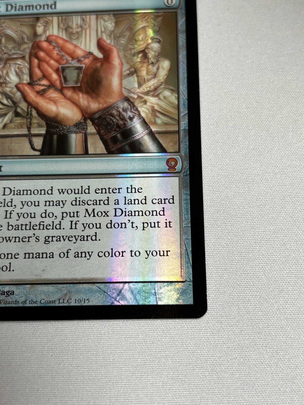 Foil】《モックス・ダイアモンド/Mox Diamond》[FtV:Relics] SP - MTG