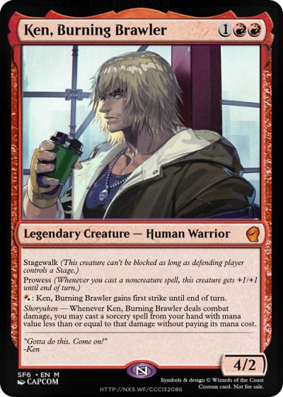MTGNexus - Ken, Burning Brawler