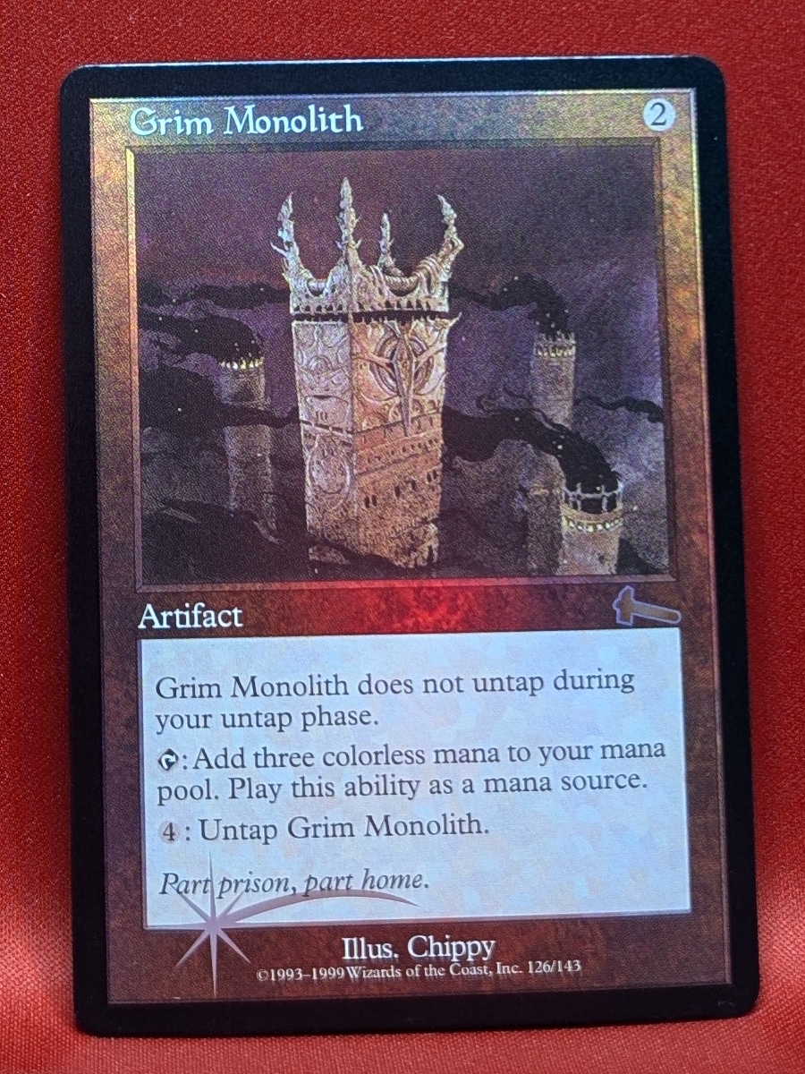 Grim Monolith Magic the Gathering Proxy